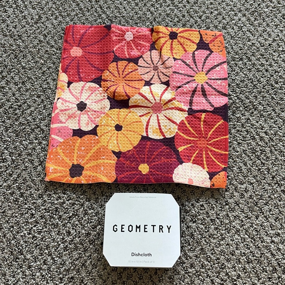 NWT Geometry Dishcloths